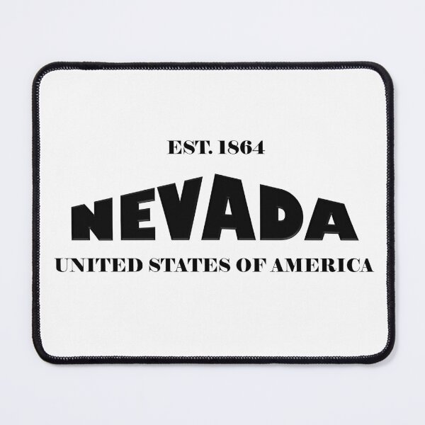 Item preview, Nevada Statehood Original TRI-U (Black on White) by Mistah Wilson designed and sold by The Street Sign Store.