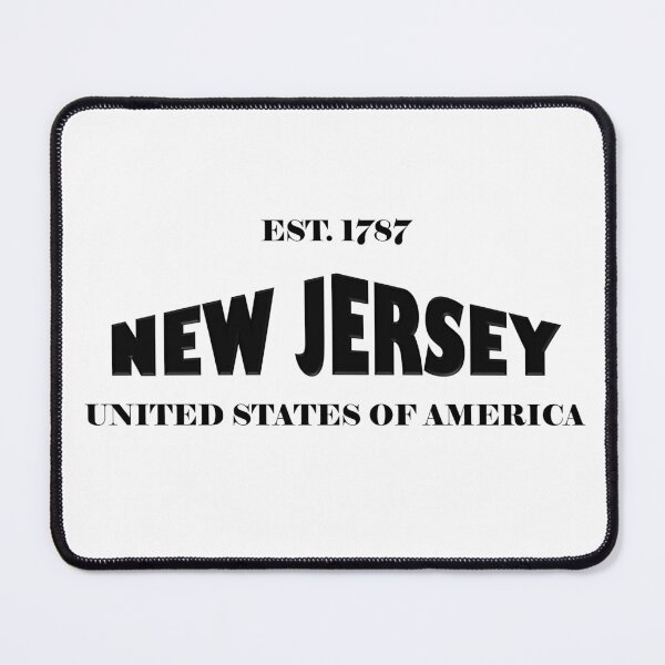 Item preview, New Jersey Statehood Original TRI-U (Black on White) by Mistah Wilson designed and sold by The Street Sign Store.