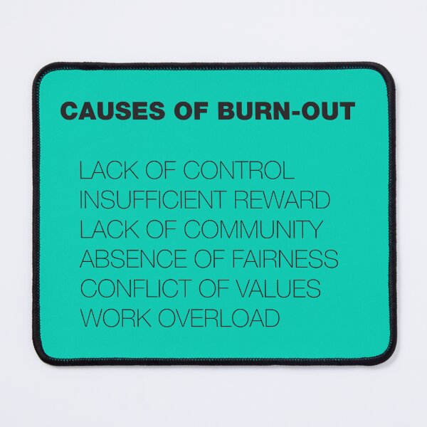 Item preview, Causes of Burnout designed and sold by suranyami.