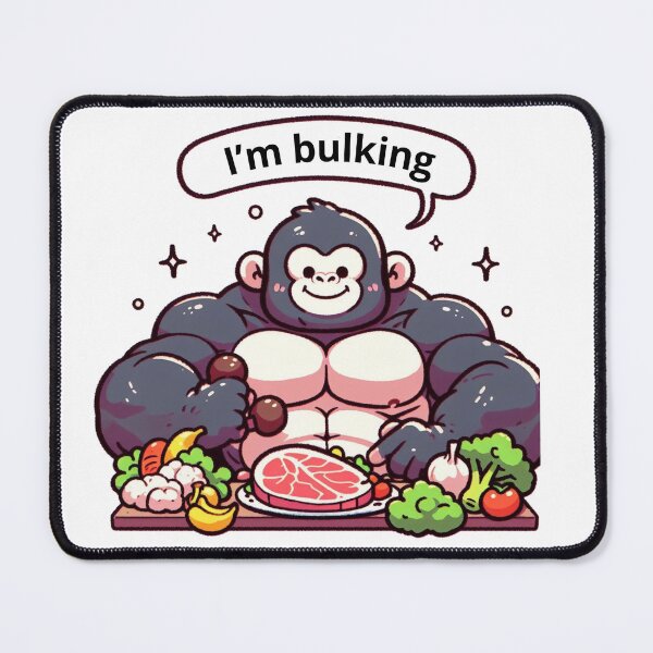 Item preview, Bulking Season Gorilla designed and sold by LemuellTrends.