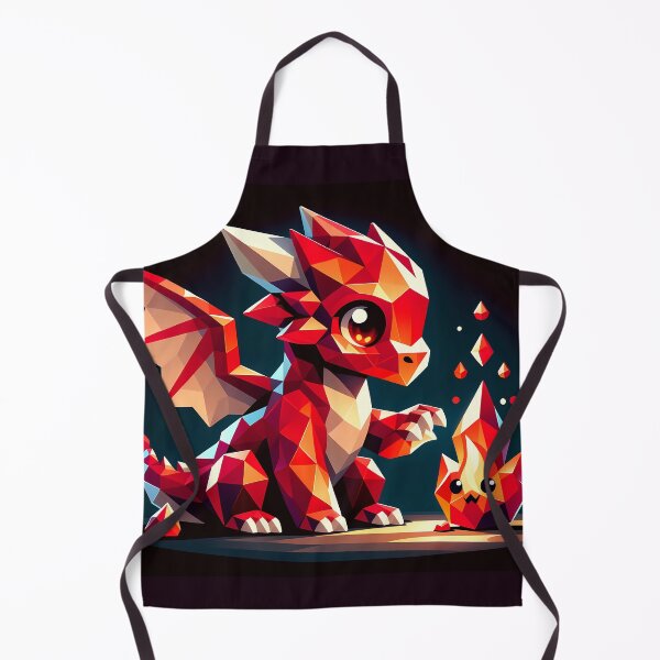 Item preview, Geometric Dragon Douses Flames designed and sold by Neon-citylife.