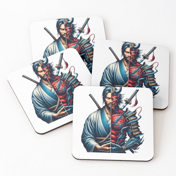 Item preview, Samurai Inner demons designed and sold by VividDripCo.