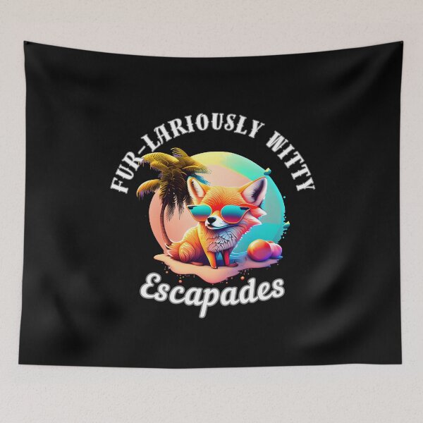 Item preview, Fur-lariously Witty Escapades designed and sold by FoxVibes.