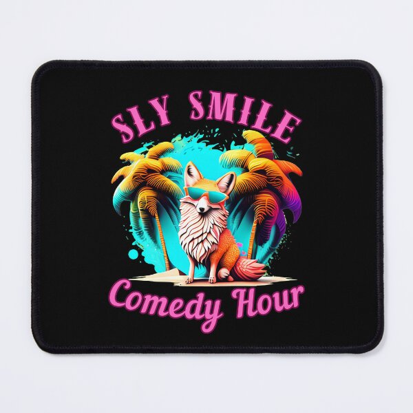 Item preview, Sly Smile Comedy Hour. fox foxes designed and sold by FoxVibes.