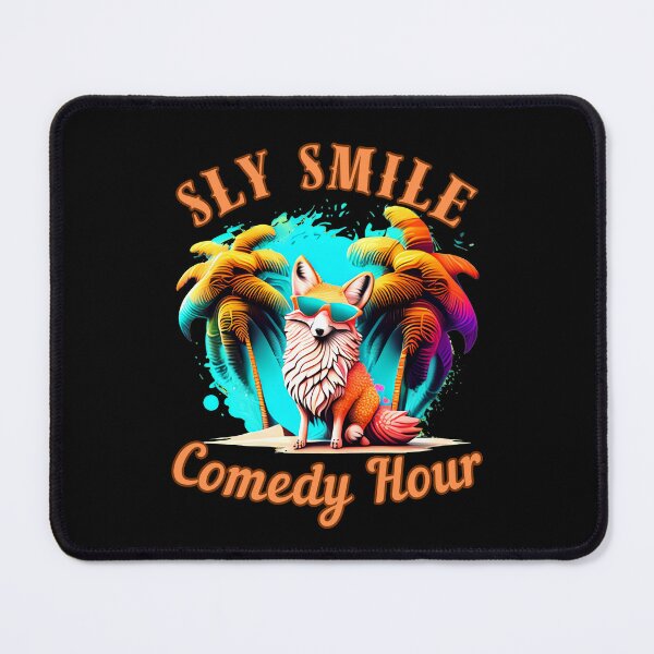 Item preview, Sly Smile Comedy Hour. fox watercolor designed and sold by FoxVibes.