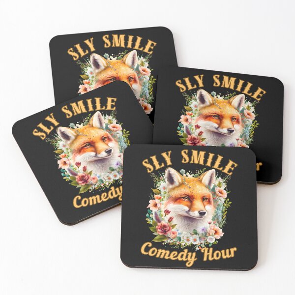 Item preview, Sly Smile Comedy Hour. fox lover designed and sold by FoxVibes.