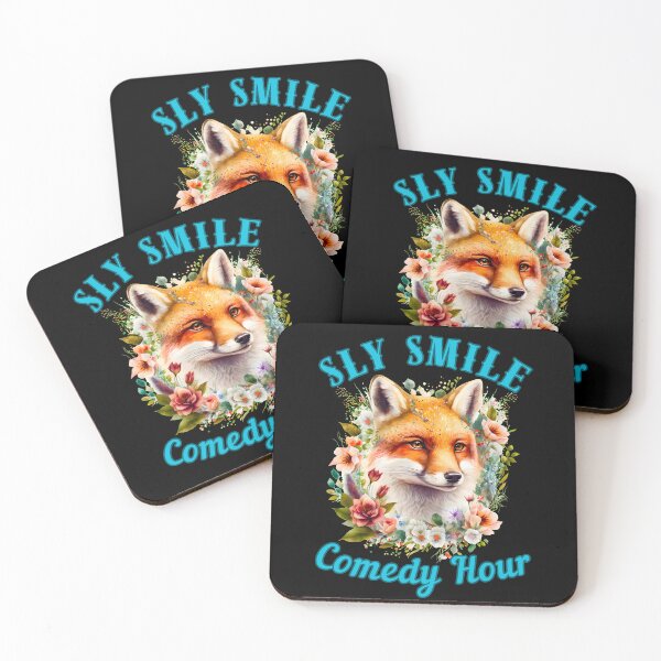 Item preview, Sly Smile Comedy Hour. fox face designed and sold by FoxVibes.