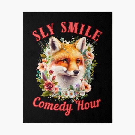Item preview, Sly Smile Comedy Hour. fox head designed and sold by FoxVibes.