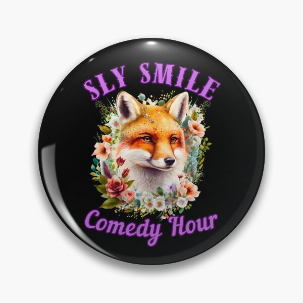 Item preview, Sly Smile Comedy Hour. realistic fox designed and sold by FoxVibes.