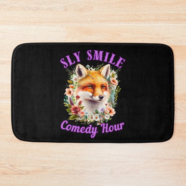 Artikelvorschau, Sly Smile Comedy Hour. realistischer Fuchs entworfen und verkauft von FoxVibes.