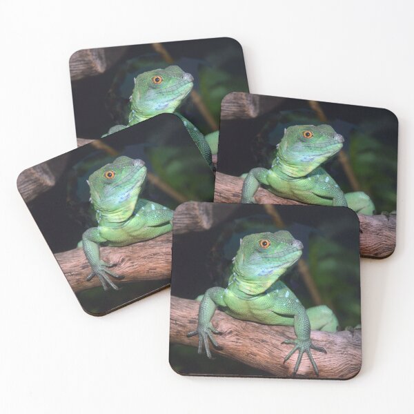 Item preview, Green Crested Basilisk designed and sold by Savannah Gibbs.