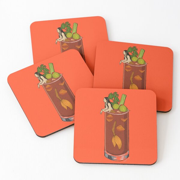 Item preview, Bloody Mary Mermaid Cocktail designed and sold by Elizabeth Weglein.