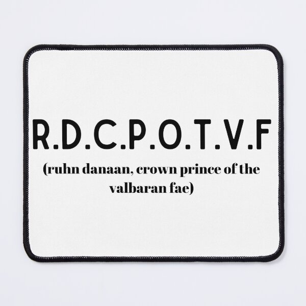 Item preview, Ruhn Danaan, Crown Prince of the Valbaraan Fae designed and sold by kllamallama.