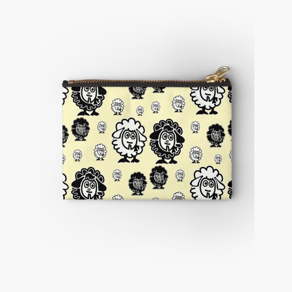 Item preview, Sheep herd black and white designed and sold by vibeno1.