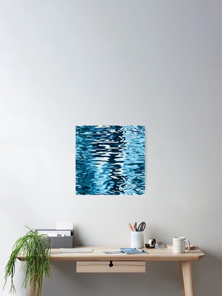 Thumbnail 2 of 3, Poster, Water Ripples designed and sold by PrettyPatternss.