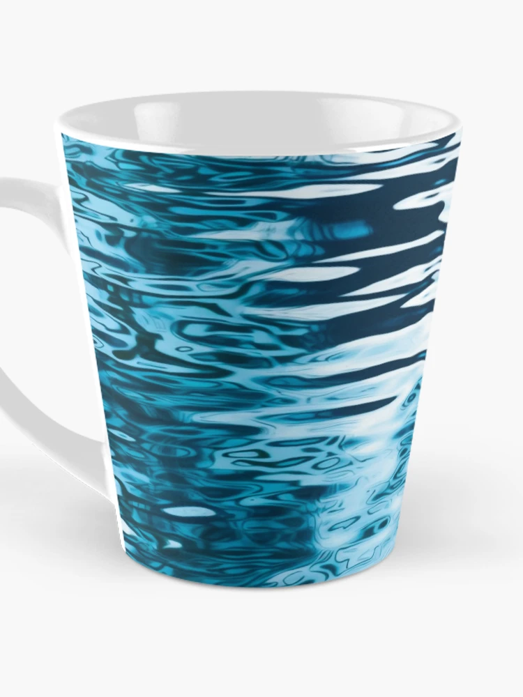 Thumbnail 3 of 4, Coffee Mug, Water Ripples designed and sold by PrettyPatternss.