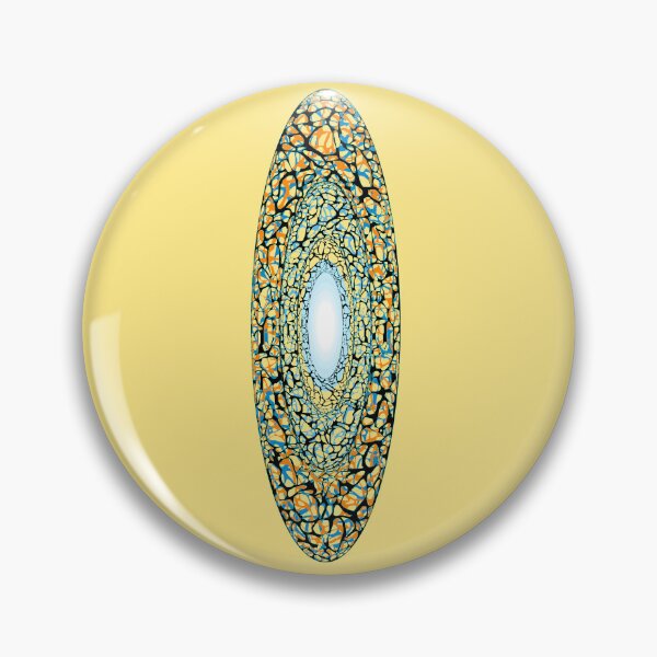Item preview, Portal with amorphous fluid form and glowing core designed and sold by m-yoga-store.