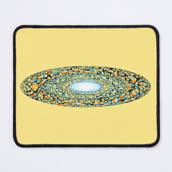 Item preview, Portal with amorphous fluid form and glowing core designed and sold by m-yoga-store.