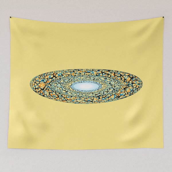 Item preview, Portal with amorphous fluid form and glowing core designed and sold by m-yoga-store.