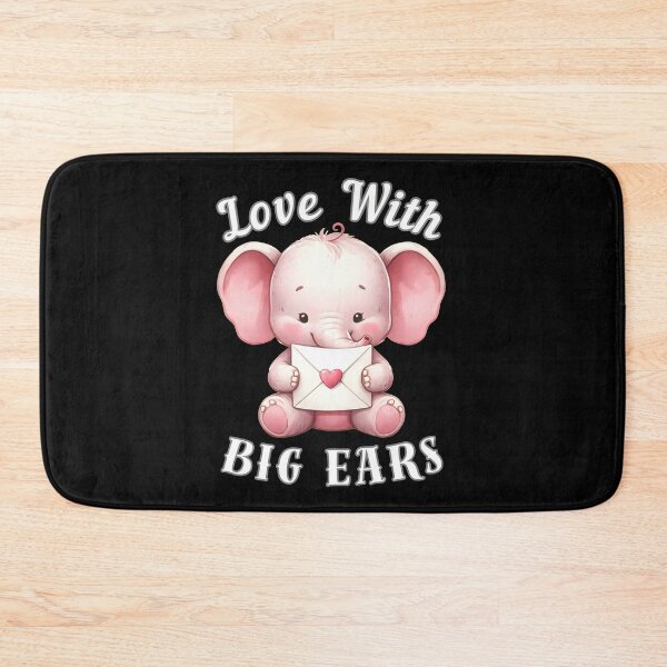 Item preview, Love With Big Ears designed and sold by ElephantVibes.