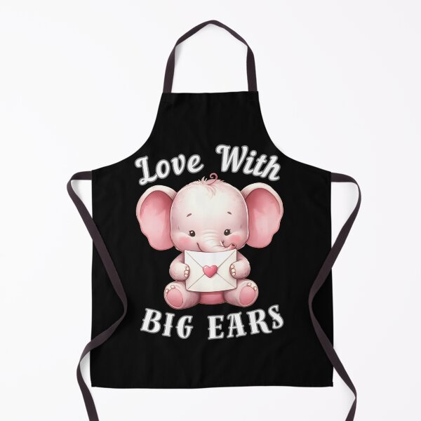 Item preview, Love With Big Ears designed and sold by ElephantVibes.