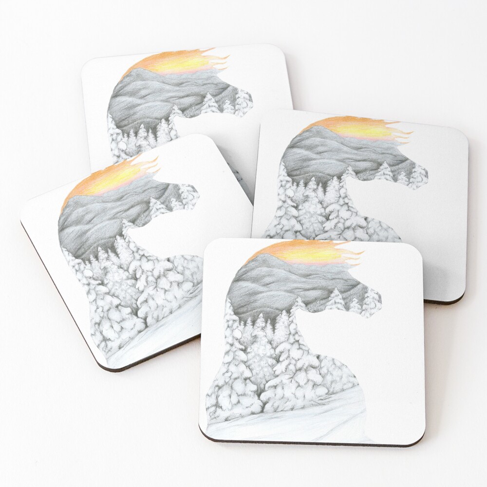 Item preview, Coasters (Set of 4) designed and sold by RaeleeRousseau.