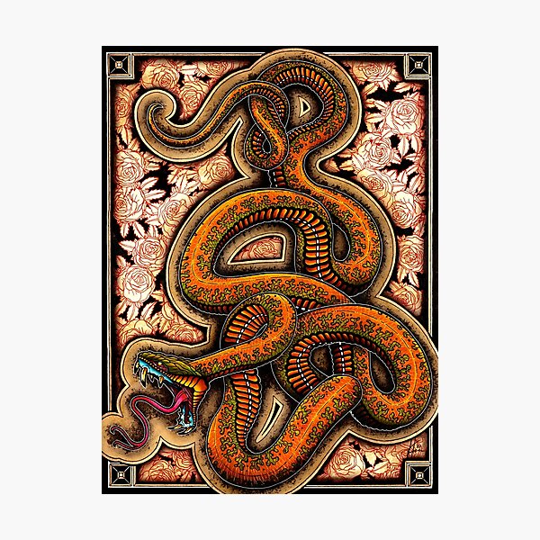 Aperçu de l'œuvre SERPENT créée et vendue par ARTopher.