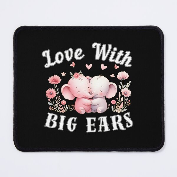 Item preview, Love With Big Ears. surreal elephant designed and sold by ElephantVibes.
