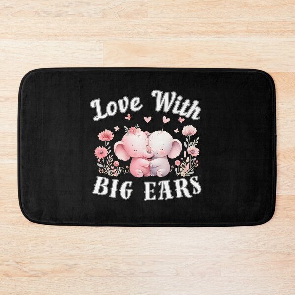 Item preview, Love With Big Ears. surreal elephant designed and sold by ElephantVibes.