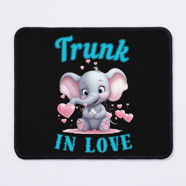 Item preview, Trunk In Love. funny elephant designed and sold by ElephantVibes.