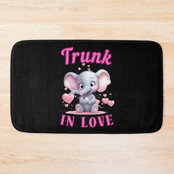Item preview, Trunk In Love. elephant head designed and sold by ElephantVibes.