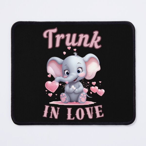 Item preview, Trunk In Love. elephant face designed and sold by ElephantVibes.