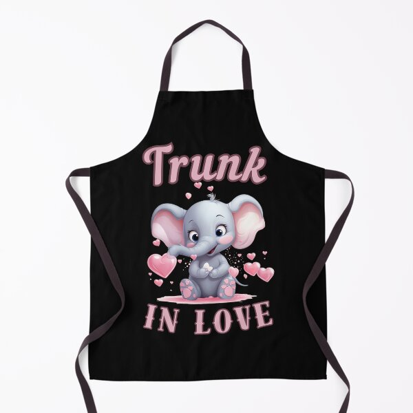 Item preview, Trunk In Love. elephant face designed and sold by ElephantVibes.