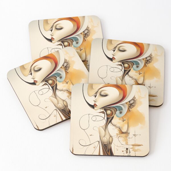 Item preview, Abstract Glamour: Enchanting Woman of the Otherworld designed and sold by Mullet Monkey.