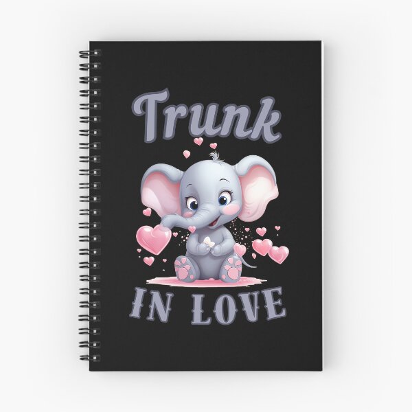 Item preview, Trunk In Love. elephant portrait designed and sold by ElephantVibes.