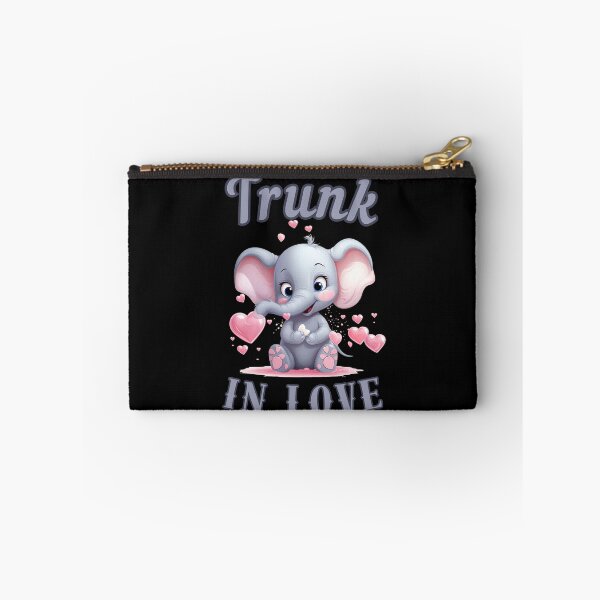 Item preview, Trunk In Love. elephant portrait designed and sold by ElephantVibes.