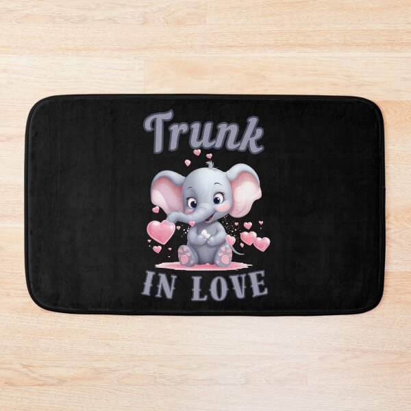 Item preview, Trunk In Love. elephant portrait designed and sold by ElephantVibes.