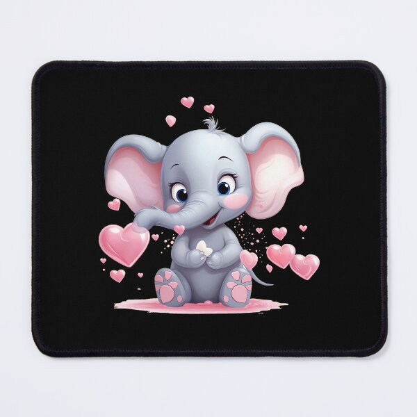Item preview, Valentine Elephant designed and sold by ElephantVibes.