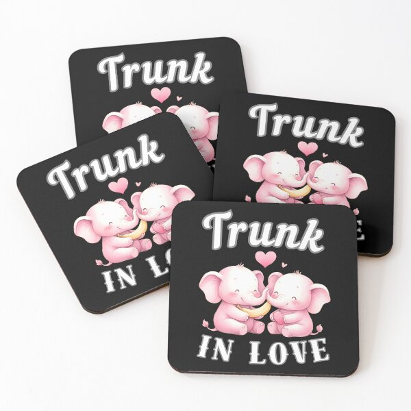 Item preview, Trunk In Love. surreal elephant designed and sold by ElephantVibes.