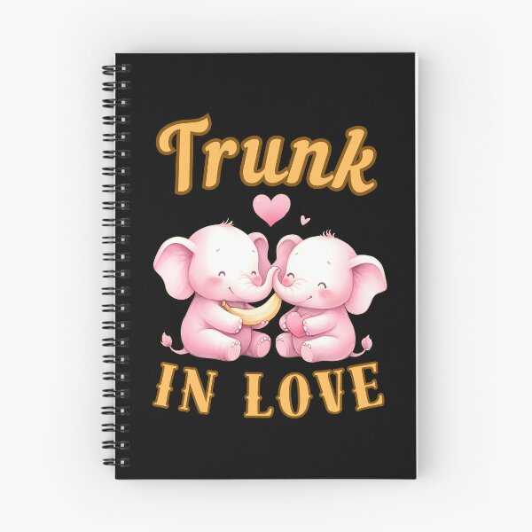 Item preview, Trunk In Love. watercolor elephant designed and sold by ElephantVibes.