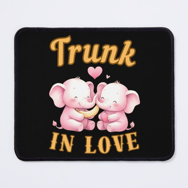 Item preview, Trunk In Love. watercolor elephant designed and sold by ElephantVibes.