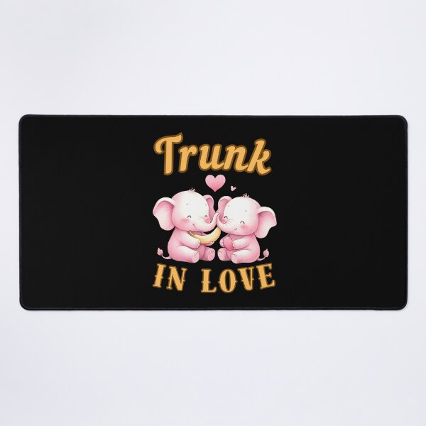 Item preview, Trunk In Love. watercolor elephant designed and sold by ElephantVibes.