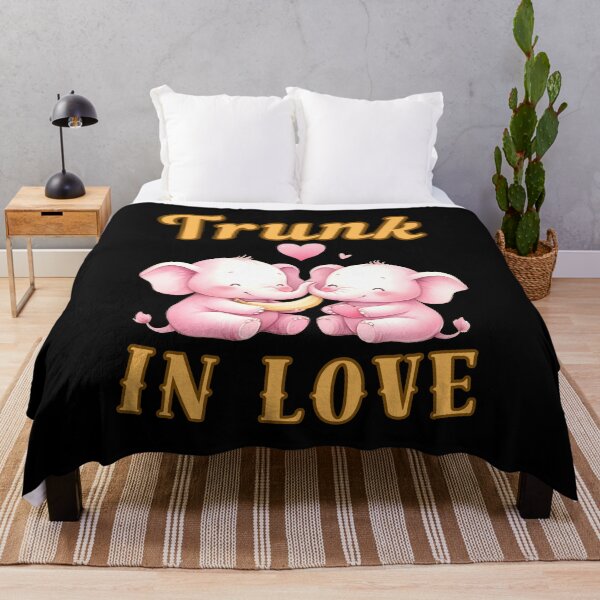 Item preview, Trunk In Love. watercolor elephant designed and sold by ElephantVibes.
