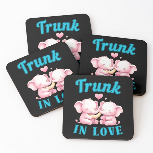 Item preview, Trunk In Love. adorable elephant designed and sold by ElephantVibes.