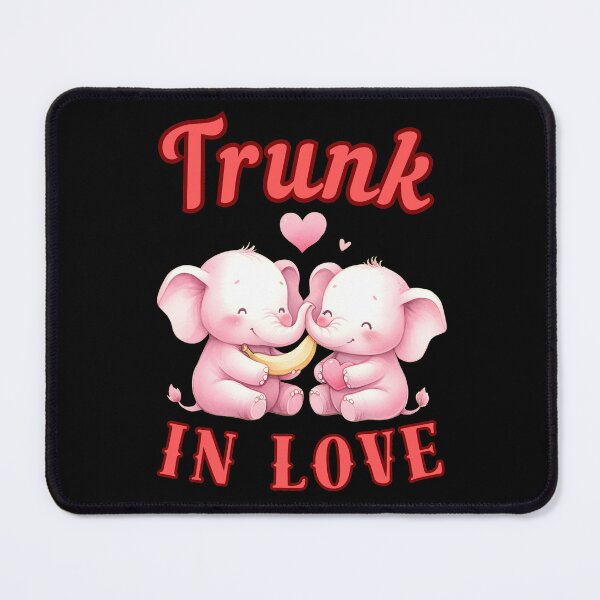 Item preview, Trunk In Love. happy elephant designed and sold by ElephantVibes.