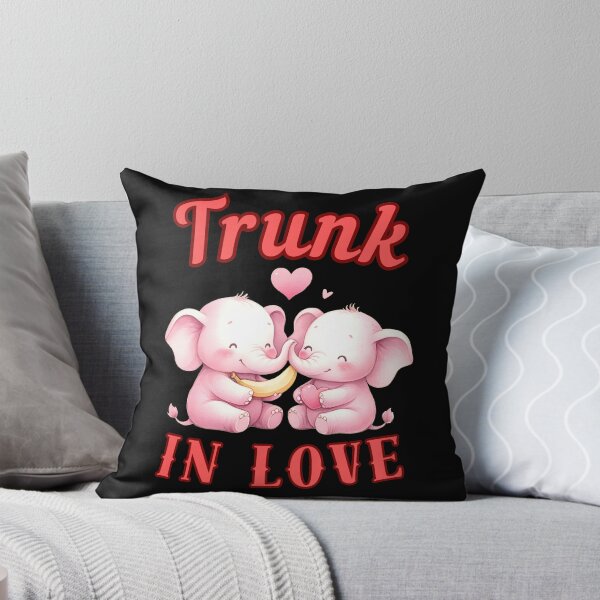 Item preview, Trunk In Love. happy elephant designed and sold by ElephantVibes.