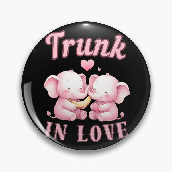 Item preview, Trunk In Love. elephant quote designed and sold by ElephantVibes.