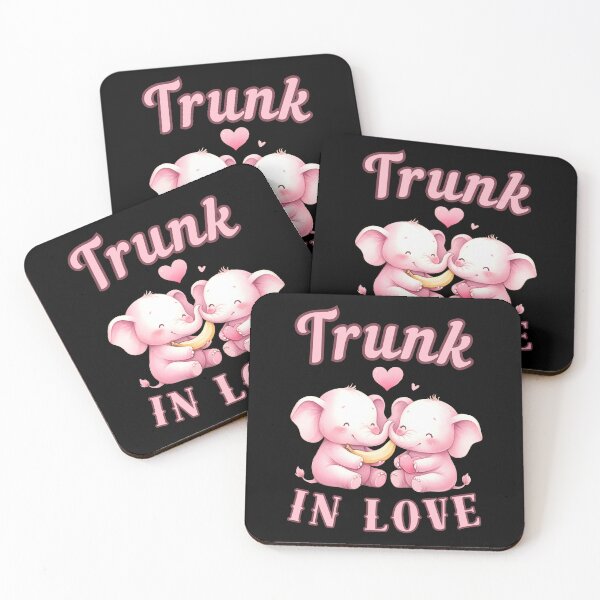 Item preview, Trunk In Love. elephant quote designed and sold by ElephantVibes.