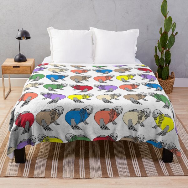 Item preview, Monk Seal, Hawaii, Hawaii State Marine Mammal, sea life, ocean life, marine mammals, colorful pattern, cute animals designed and sold by Colleen Macomber.
