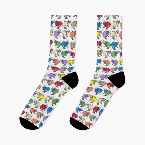 Item preview, Monk Seal, Hawaii, Hawaii State Marine Mammal, sea life, ocean life, marine mammals, colorful pattern, cute animals designed and sold by Colleen Macomber.